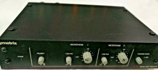 Symetrix Sx 202 Vintage Mic Pre - Amp In,  Upgraded To 5532