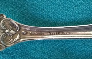 3 Reed And Barton Francis I (1st) Sterling Silver Dinner Forks Mark 3