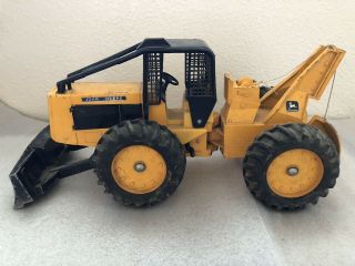 Vintage Ertl No.  590 Die Cast 1/16 John Deere Log Skidder