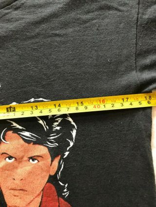 RARE Vintage 1980 ' s Duran Duran Black Graphic Galaxy Brand T - Shirt Men ' s Large 6