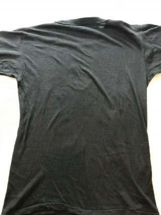 RARE Vintage 1980 ' s Duran Duran Black Graphic Galaxy Brand T - Shirt Men ' s Large 8