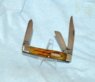 Vintage Case Xx Stag Stockman Knife 5375 1940 - 64