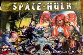 Space Hulk Warhammer 40k Oop Vintage 1990s Games Workshop Complete Excl Dice