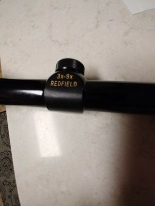 Vintage Redfield 3 - 9x40 Rifle Scope Duplex Reticle 3