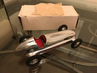 Vintage Aluminum Indy Indianapolis 500 Race Car Toy Model