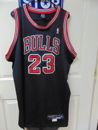 Vtg Mens Nike Michael Jordan Chicago Bulls 23 Sewn Jersey Size 50 Estate Find