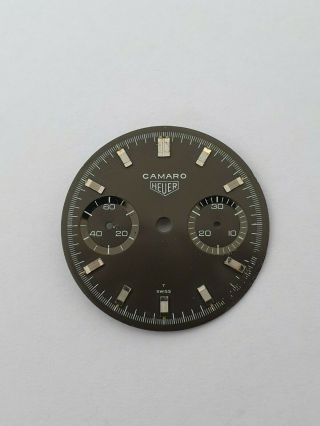 Vintage Heuer Camaro Chronograph 7743 Valjoux 7730 Dial