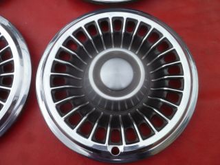 VINTAGE 1966 PONTIAC GTO 428 BONNEVILLE CATALINA 2,  2 HUBCAPS WHEEL COVERS 5