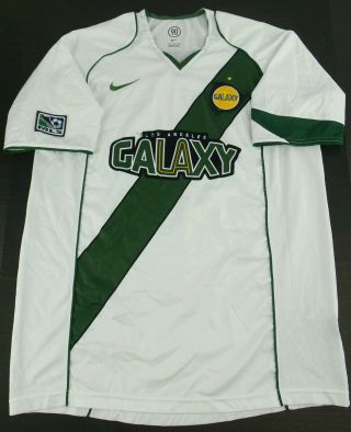 Vintage Nike 2004 - 2006 Mls L.  A Galaxy Soccer Jersey Size Mens Medium M
