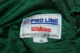 VTG Wilson Pro Line Green Bay Packers Sterling Sharpe Football Jersey Sz 48 3