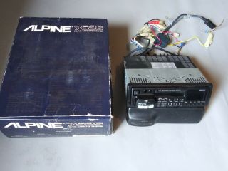 Vintage Old School Alpine 7525 Am/fm Cassette Receiver  Not