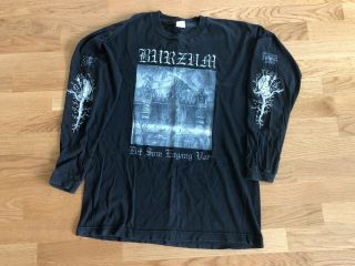 Vintage 1burzum Long Sleeve Xl T - Shirt " Det Som En Gang Var " From 1994