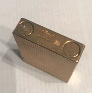 Vintage ST Dupont Gold Plated Lighter 4