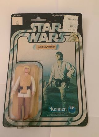 Vintage Kenner Star Wars Luke 12 Back C (blonde Hair)