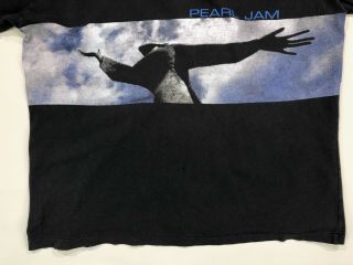 Vintage Pearl Jam 1998 Yield Concert T - Shirt Mens Large 90s Grunge Rock Tour Tee 3