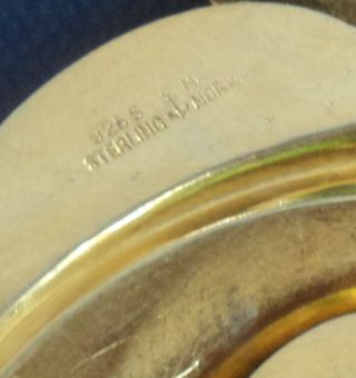 Norwegian Sterling Silver & Yellow Enamel Leaf Brooch 1960s - Hans Myhre Norway 6