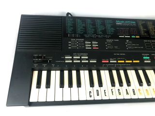 VTG 80s YAMAHA Portasound PSS - 480 Music Station 49 Key Keyboard Synthesizer Midi 4