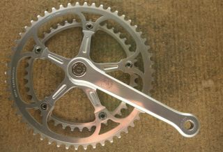 Vintage Campagnolo Record Non Fluted Drive / Right Side Crank Arm