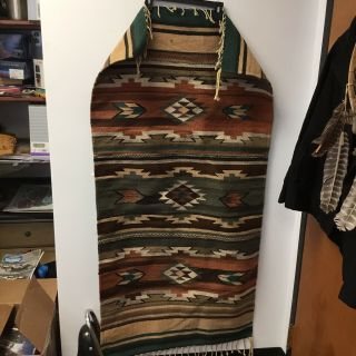 Vintage Native American Indian Navajo Rug Wool? 29 X 59