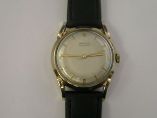 Vintage Gruen Precision Watch Fancy Dial Cosmopolitan Cal 445ss 1959