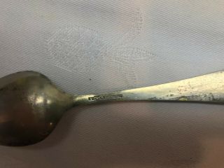 ANTIQUE STERLING SILVER SOUVENIR SPOON 1915 SAN FRANCISCO PALACE FINE ARTS RW 6