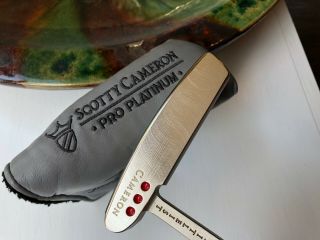 Titleist Scotty Cameron Mil Spec 340g,  Finish & Rare All Grey Headcover