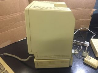 VINTAGE 1984 Apple Macintosh 512K Model M0001 / APPLE M0135 HARD DISK 20,  More 4