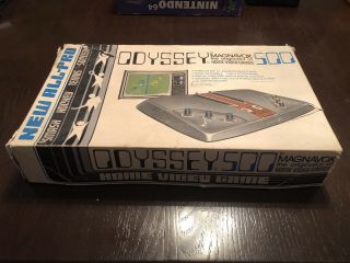 Vintage Magnavox Odyssey 500 System Console