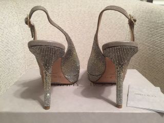 RARE & LIMITED EDITION $2795 NIB JIMMY CHOO CRYSTAL NOVA PUMPS HEELS 36 5