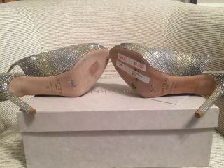 RARE & LIMITED EDITION $2795 NIB JIMMY CHOO CRYSTAL NOVA PUMPS HEELS 36 6