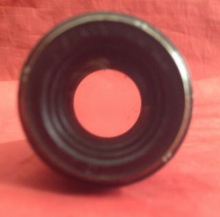 Vintage Black Military C Mount Kodak f=4.  5 Lens for 16mm Movie Camera (NR) 6