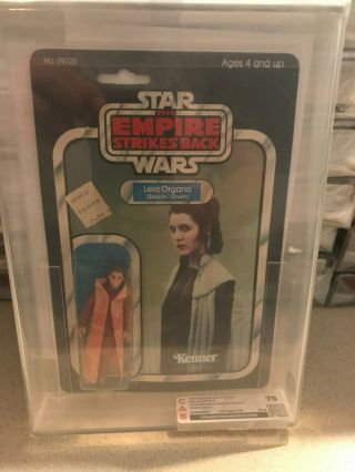 Star Wars 1980 Vintage Kenner Esb 31 Back B Princess Leia Bespin Moc Cas/afa 75