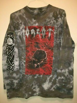 Morgoth 1993 " Odium " Rare Tye Dye Vintage Long Sleeve Xl