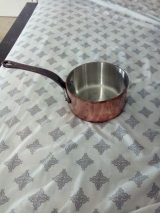 Vintage Mauviel 1830 Copper Pot Made In France