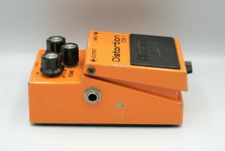 BOSS DS - 1 DS1 Distortion ' 80s Vintage Guitar Effect Pedal Made in Japan 21 F/S 5