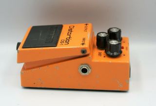 BOSS DS - 1 DS1 Distortion ' 80s Vintage Guitar Effect Pedal Made in Japan 21 F/S 7