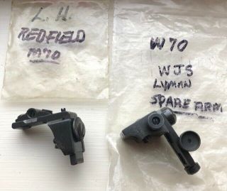 (2) Vintage Lyman & Redfield Receiver Sights Winchester Model 70?
