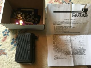 Wilson Effects Vintage Spec Sod Mini Wah Wah Pedal