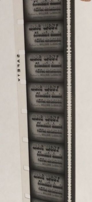 Vintage Movie 16mm Klondike Annie Feature 1936 Film Drama Adventure 4