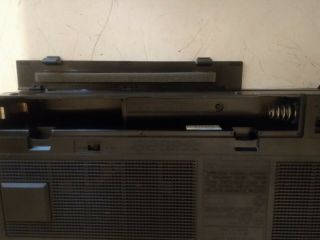 Vintage Boombox Sanyo M7880K Mini Ghetto blaster Rare 4