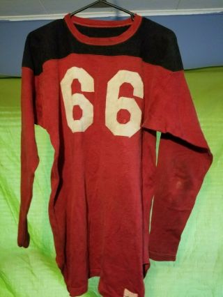 1920s 1930s Vintage Game Football Jersey - Uniform - Military? Southern Mfg