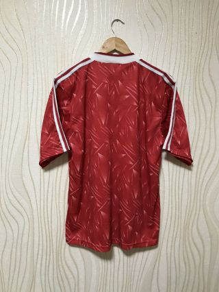 LIVERPOOL 1989 1991 HOME FOOTBALL SOCCER SHIRT JERSEY ADIDAS VINTAGE 2