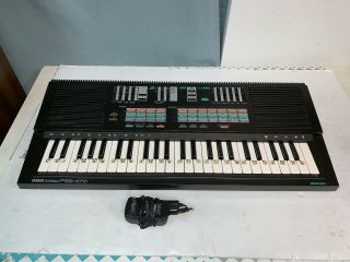 Yamaha Portasound Pss - 470 Vintage Keyboard W/power Cable
