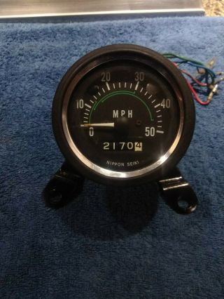 Vintage Honda Ct70 3 - Speed Speedometer And Cable, .