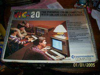 Vintage Commodore Vic 20 Personal Computer