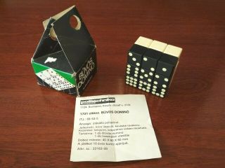 Very rare Vintage First Batch Politechnika Rubik ' s Domino 3