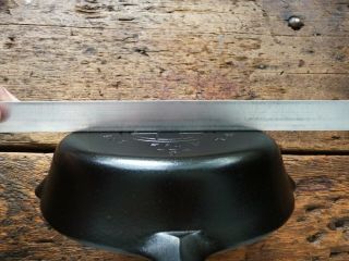 Vintage GRISWOLD Cast Iron SKILLET Frying Pan 5 LARGE BLOCK LOGO - Ironspoon 3