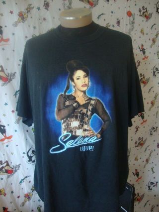 Selena Quintanilla VIVE T shirt Sz 2XL VTG April 2005 Houston,  Tx Anniv Concert 3