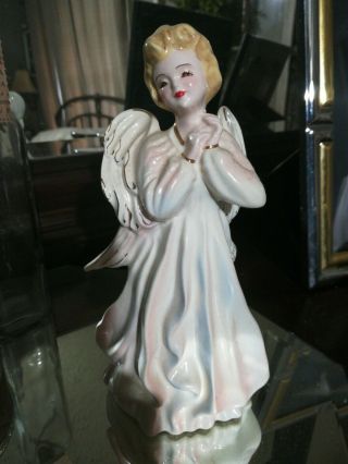 Vintage Florence Ceramics Angel Arms Clasped 4