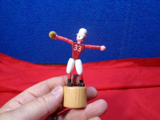 Vintage Wooden Push Up Collapsing Toy Italy 3